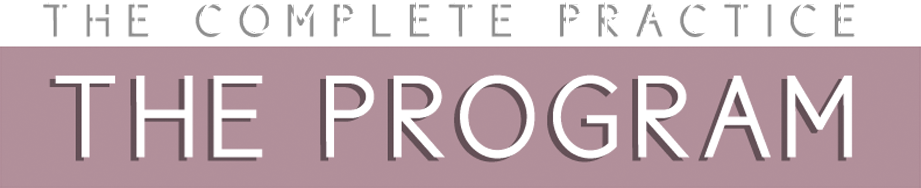 Logo for the program The Complete Practice: The Program